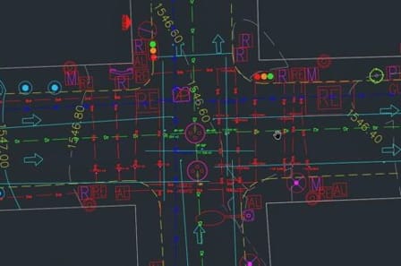 Integración de levantamiento topográfico y georadar