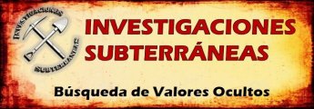 Logotipo de investigaciones subterráneas valores ocultos